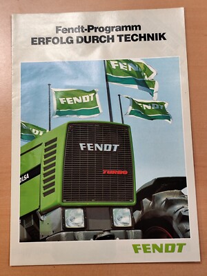 Fendt Programme Success through Technology Tractor Brochure Tractor Brochure 40