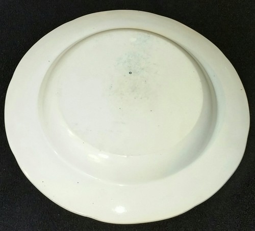 c.1810-1828 J & R Riley Blue Transferware Eastern Street Scene Soup Plate 10" d - Picture 10 of 12
