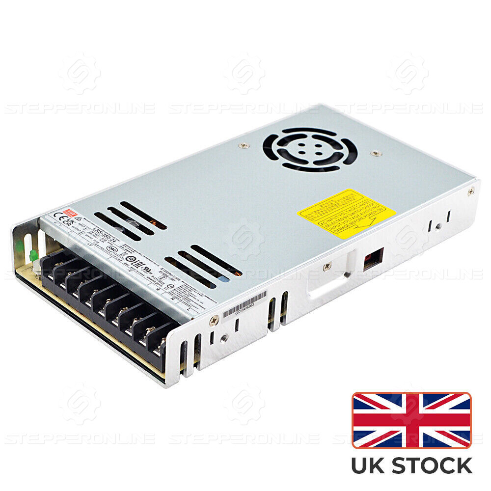 MEAN WELL LRS-350-24 AC/DC Switched Power Supply 350.4W 24V 14.6A Single Output