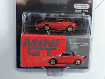 Lancia Stratos HF Stradale - 2023 Mini GT Mijo exclusive - Rosso