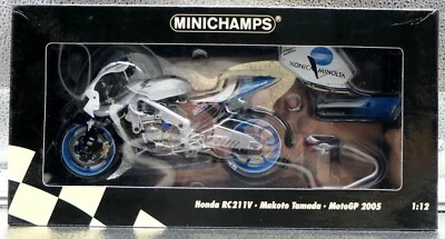 MINICHAMPS 1/12 MAKOTO TAMADA 2005 HONDA RC211V RC 211 V TEAM JIR KONICA MINOLTA - Photo 1/3