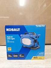 Kobalt 40-volt Max 2200-Lumen LED Battery-operated and Plug-in Rechargeable