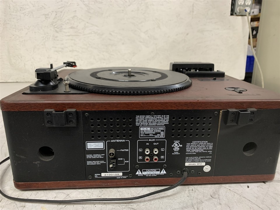 TEAC LP-R500 CD RECORDER WITH TURNTABLE/CASSETTE PLAYER | eBay