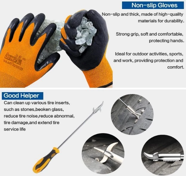 Cadenas de nieve Universal para coche antideslizante de acero inoxidable LLANTAS Foto 3 de 4