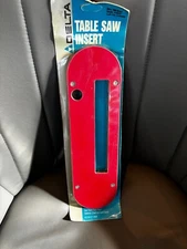 DELTA 34DADO INSERT FOR DELTA CONTRACTOR SAWS  & RIGHTLEFT TILT UNISAW