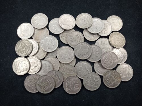 Paket 40 Münzen 10 Franken Turin Frankreich - REF09495J - Bild 1 von 1