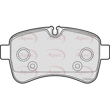 Apec Brake Pads With Bolts PAD1608 Fits Iveco - OE Specification & Quality