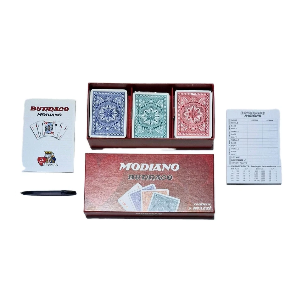 Carte da Gioco Burraco Modiano - Immagine 3 di 3