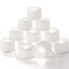 Timer Tea Lights Candles Battery Operated, 6H Timer Built-in, Auto On Daily, ...