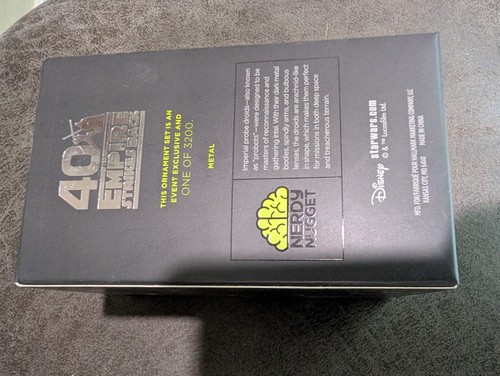 Hallmark 2020 Event Exclusive Keepsake Star Wars Imperial Probe Droid Ornament - Picture 2 of 3