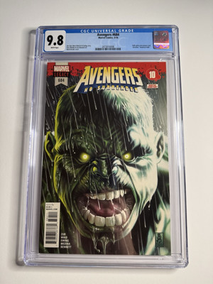 The Avengers #684 CGC 9.8 First Immortal Hulk Marvel May 2018