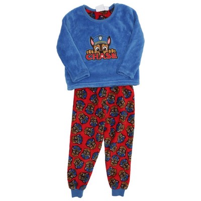 Primark, Pyjama, Größe: 98, Polyester, Blau/Rot/Mehrfarbig, Fleece #hsX