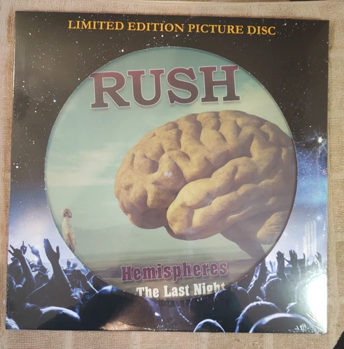Rush ‎– Hemispheres Label: Coda Publishing Ltd. Picture Disc Sealed