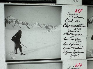 Lot 47 Photos Verre Stéréo 45x107 Montagne Alpes La Suisse Lac Divers 1912 1935