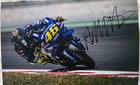 Valentino Rossi Hand Signed MOTO GP Superbike #46 12x8