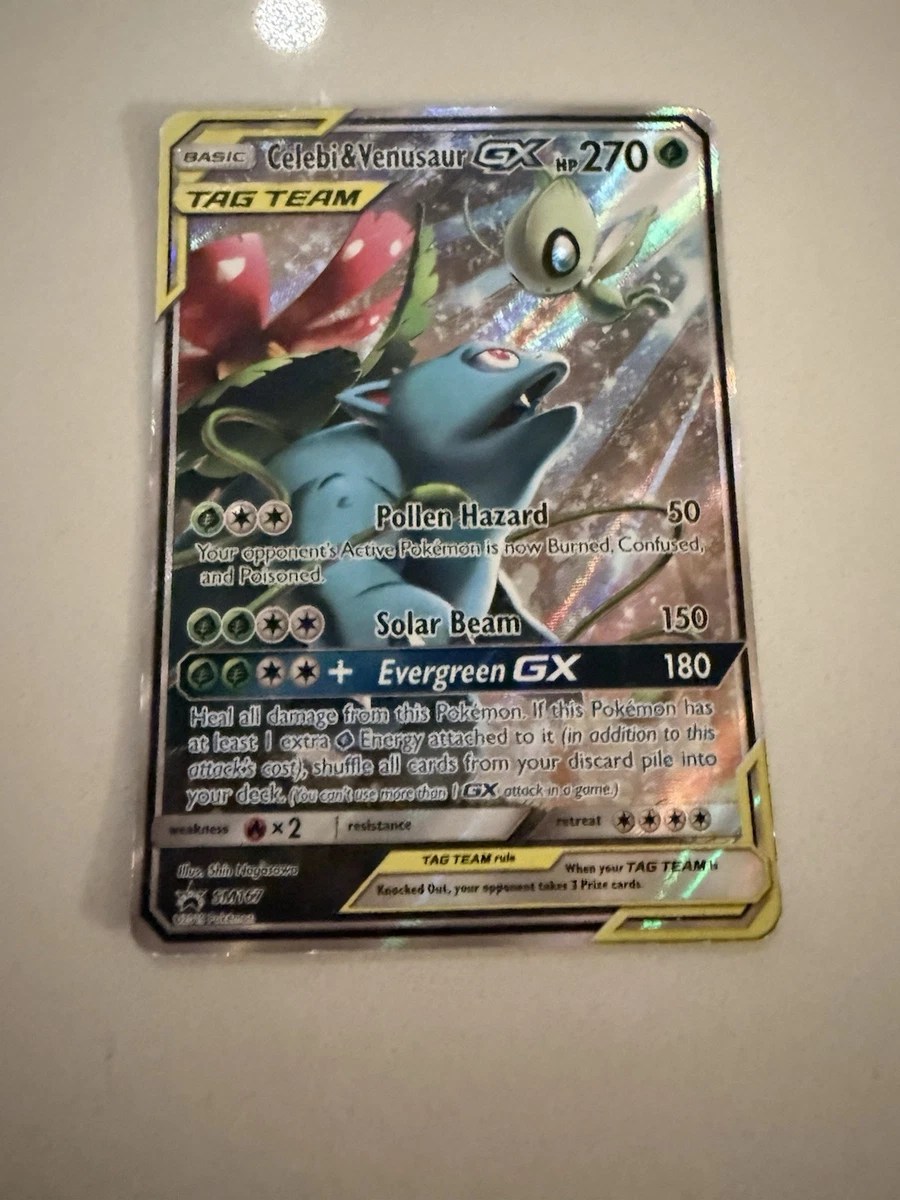 Celebi & Venusaur GX Pokémon TCG Cards for sale | eBay