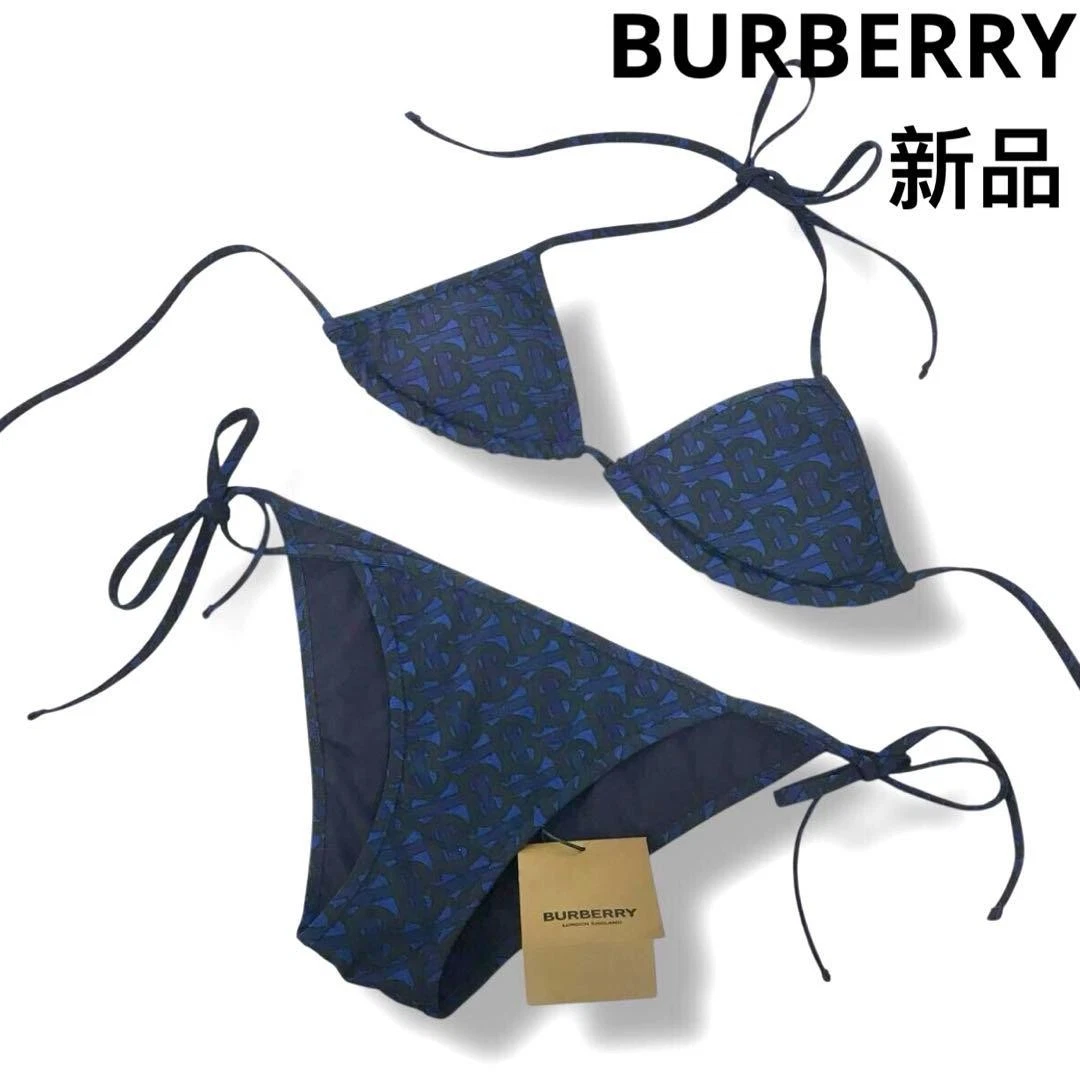 Burberry Blue Bikini Swimwear for Women for sale | eBay