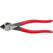 Milwaukee 8Inch Diagonal Dipped Grip Cutting Pliers (Usa)