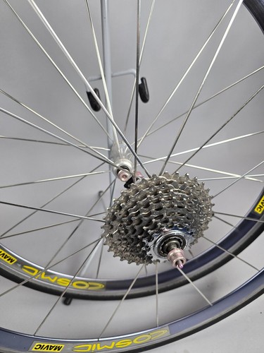 Juego de ruedas Mavic Cosmic Vintage wheel set 8 compartimentos speed Clincher 8s HG llanta - Imagen 6 de 17