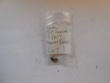 HORNBY DUBLO  SMALL TOP BEARING, TINY BALL  AND NUT  3 PARTS. FOR SPARES