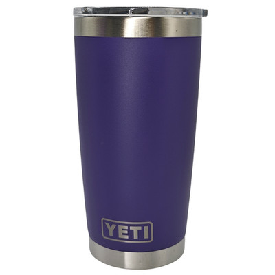 Rambler Tumbler 20 oz  For YETI With Magslider Lid Stainless Steel(Peak purple)