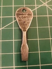 Vtg PROFESSIONAL PROTO USA 🇺🇲 TOOLS Keychain Screwdriver BILL DUGAN - mjkST