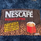 Vintage Nescafé Instant Coffee Advertising Irish Linen 100% Tea Towel Teatowel