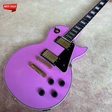 Electric Guitar: Mahogany Body Neck, Rosewood Fingerboard, HH Pickups, Pink