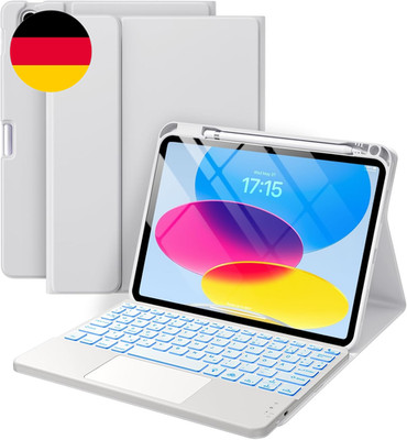Vobafe Touchpad Hülle Mit Tastatur Für Ipad A16 11 10 Generation 2025 2022, 11/1