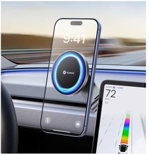 magsafe Car Mount for Tesla Model 3 Model Y, Foldable Hidden Tesla Phone Holder