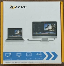 KCEVE - USB 3.0 HDMI KVM Switch - KVM201A/401A - Open Box