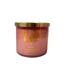 Goose Creek Champagne Sugar 3 Wick Candle 14.5 oz