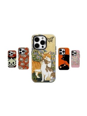 Cat Lovers Joke MagSafe Hülle für iPhone 11-17 & Samsung S20-S25 Modelle