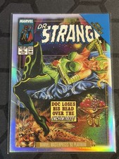 2024 SkyBox Marvel Masterpieces 92 Platinum Enchantress Variant #21-V Rainbow