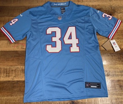 Houston Oilers Titans Earl Campbell Nike Football Jersey Luv ya
