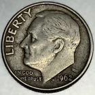 1962-D Roosevelt Dime - Circulated Condition - 90% Silver - US Coin - 3134