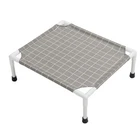 Elevated Dog Bed Durable Cooling Pet Cot For All Seasons 52x46cm Easy To Use
