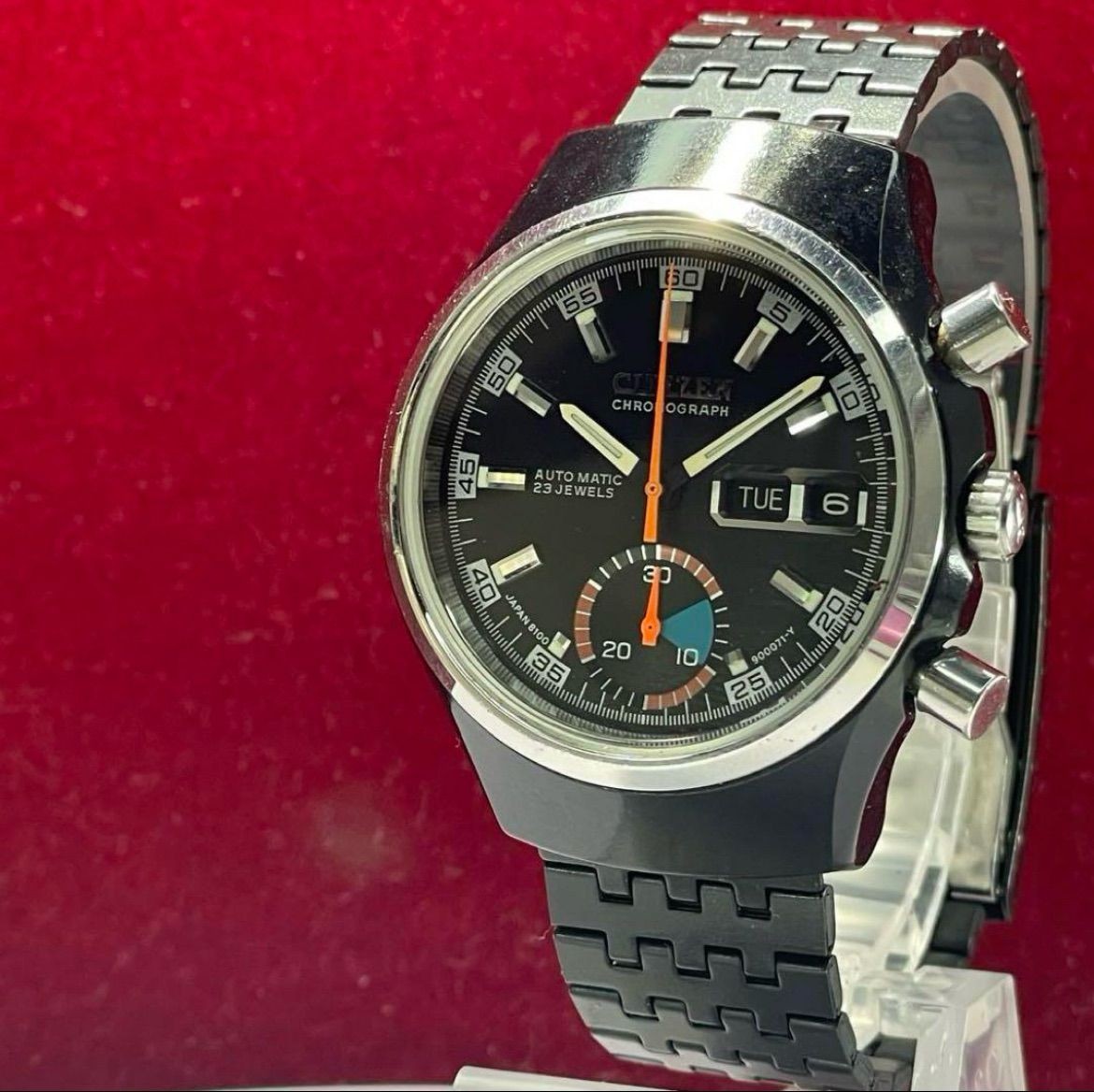 Citizen Challenge Timer Blackie Automatic Watch U… - image 2