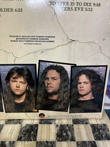 Metallica And Justice For All Elektra Records 60812-1 1988 1st Press 2x Vinyl LP - Picture 6 of 13