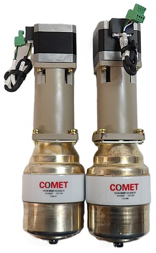 Comet CVUN-500BC/12-JHJA-Z1 RF Variable Vacuum Capacitor Lot of 2 Working - Afbeelding 1 van 14