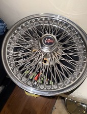 Dayton Wire Wheels 72 Spokes Original Vintage