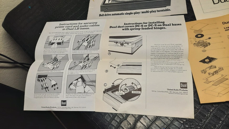 Manual del propietario Dual 1249 Foto 2 de 4