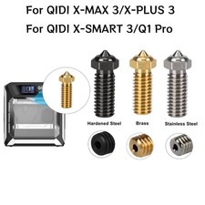 3D Printer Nozzle 0.2mm-1.0mm For QIDI X-SMART 3/X-PLUS 3/X-MAX 3/Q1 Pro Parts