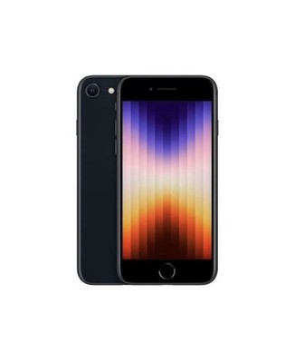 Apple iPhone SE 2022 (3. Gen) 5G 64GB Schwarz - Sehr Gut, 100% Akku