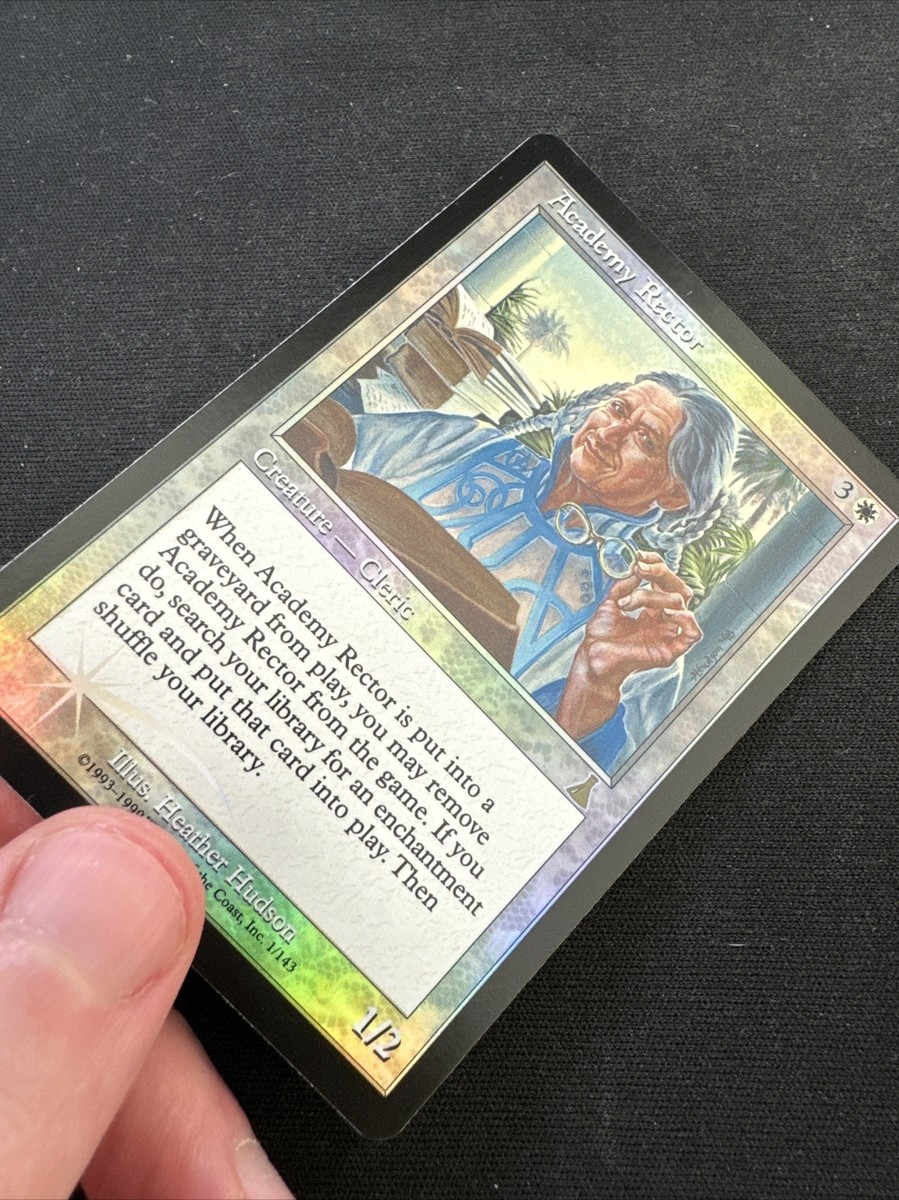MTG【Foil】〈アカデミーの学長/Academy Rector〉[UDS] MTG【Foil】〈アカデミーの学長/Academy Rector〉[UDS]