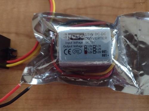 2 DC converters one 12V to 3.3V 3A and one 12V to 5V 3A - new parts - Picture 2 of 3
