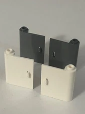 LEGO Parts 60657 / 60658 (2pcs) Door 1 x 3 x 3 left and right open between hinge
