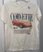 General Motors Corvette Stingray T-Shirt Size Small 