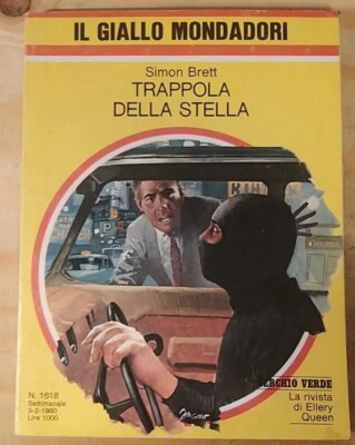 Simon Brett Sternfalle Nr.1618 Gelb Mondadori 1980