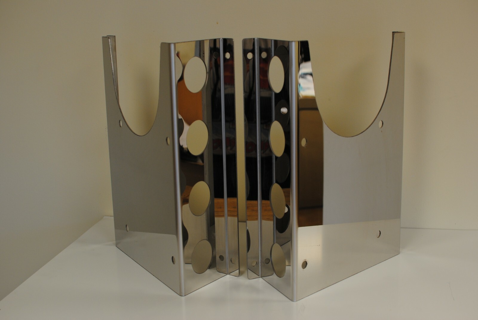 Peterbilt 359 Stainless steel air cleaner bracket set